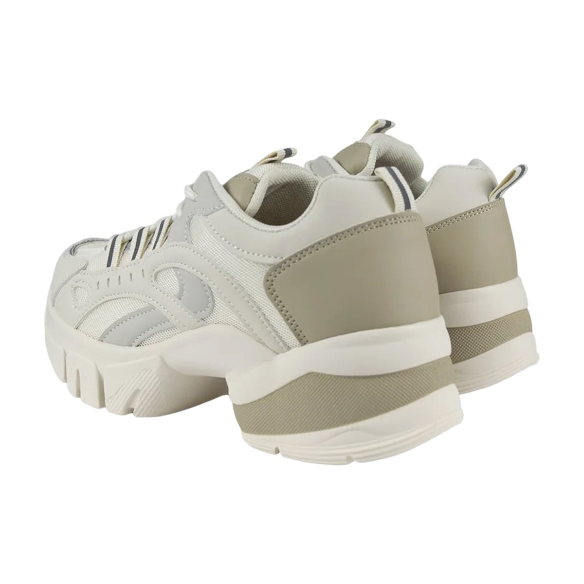 Tênis Casual Plataforma Feminino Ramarim Ouro/Natural 6