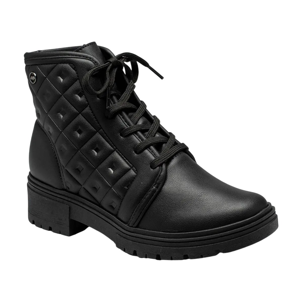 Bota Coturno Cano Baixo Feminina Dakota Preto 2