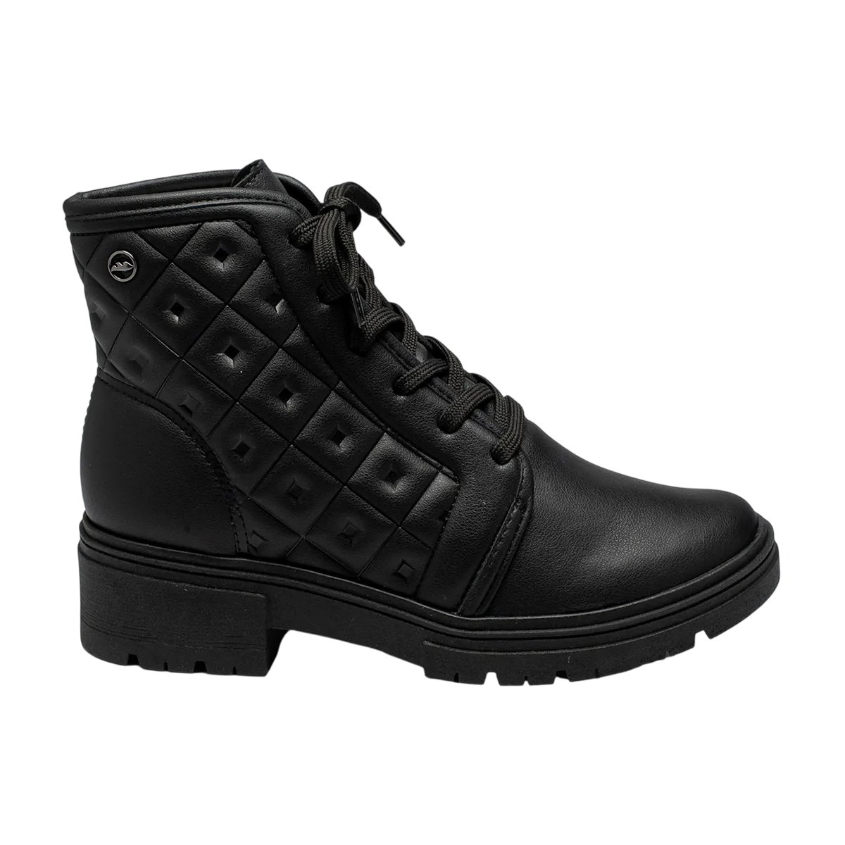 Bota Coturno Cano Baixo Feminina Dakota Preto 3