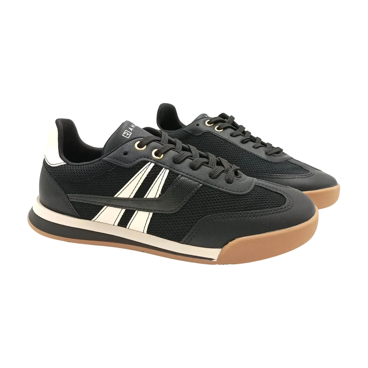 Tênis Casual Confortável Feminino Ramarim Preto/Coconut 4