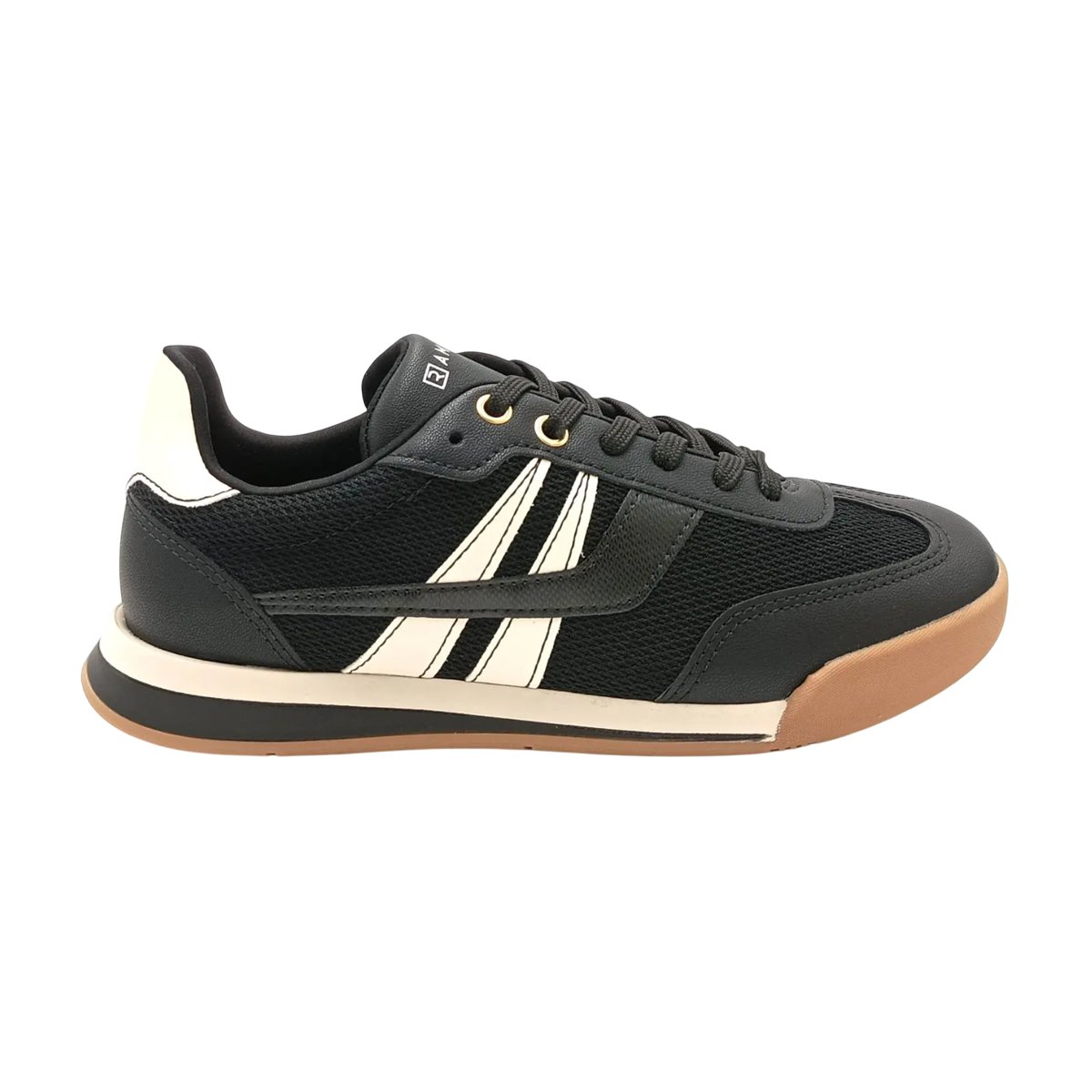 Tênis Casual Confortável Feminino Ramarim Preto/Coconut 2