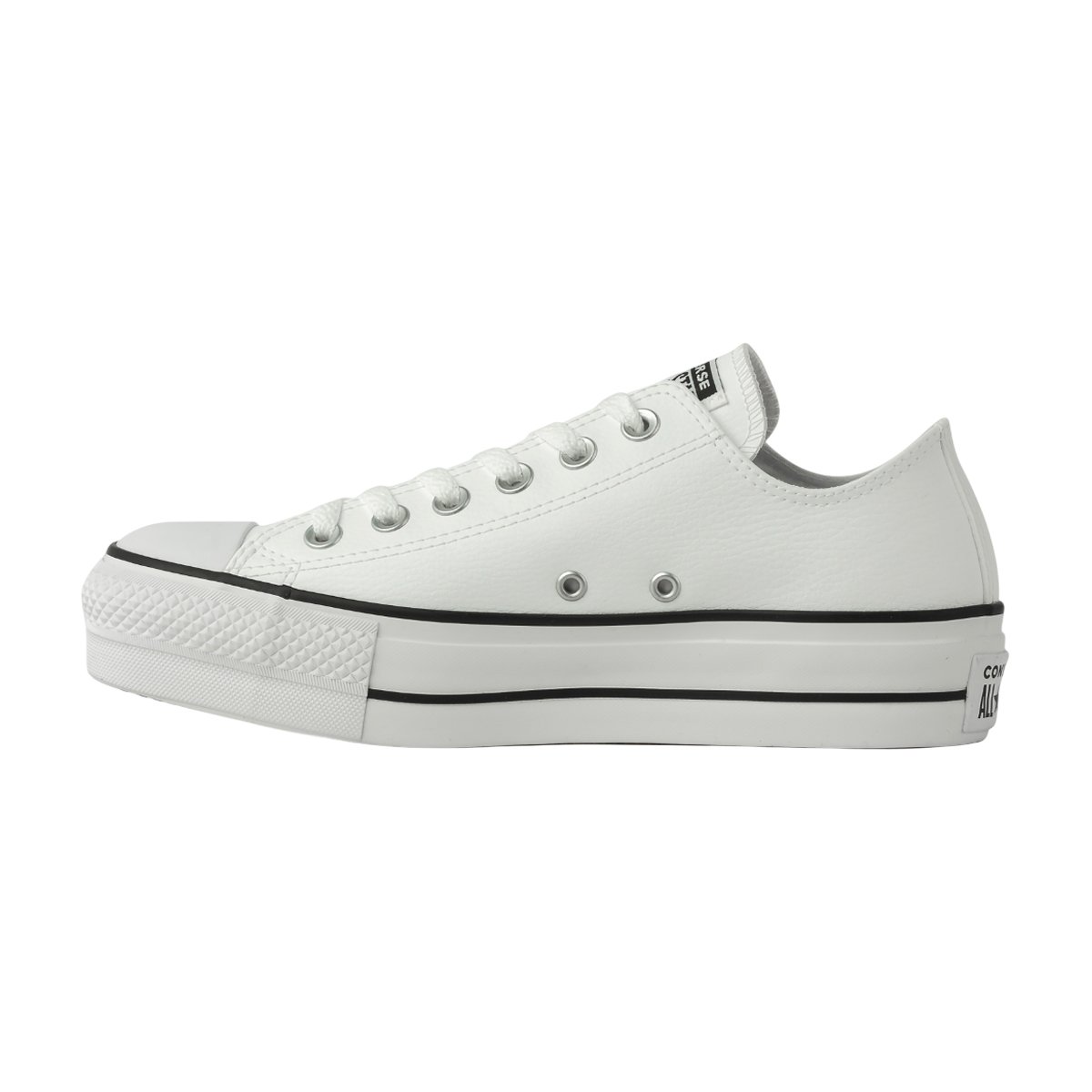 Tênis Casual All Star Chuck Taylor Lift Unissex Converse Branco/Preto 2