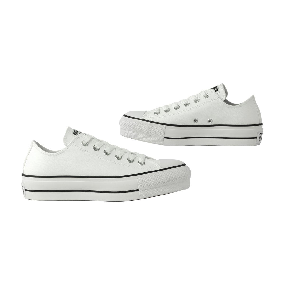 Tênis Casual All Star Chuck Taylor Lift Unissex Converse Branco/Preto 4