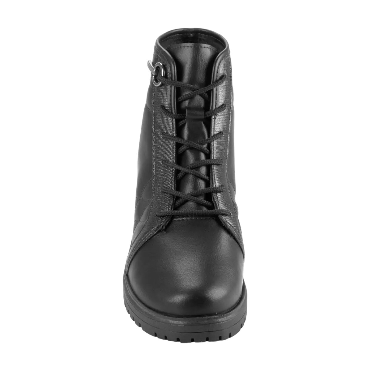 Bota Coturno Feminina Mississipi Cano Médio Confortável Preto 6