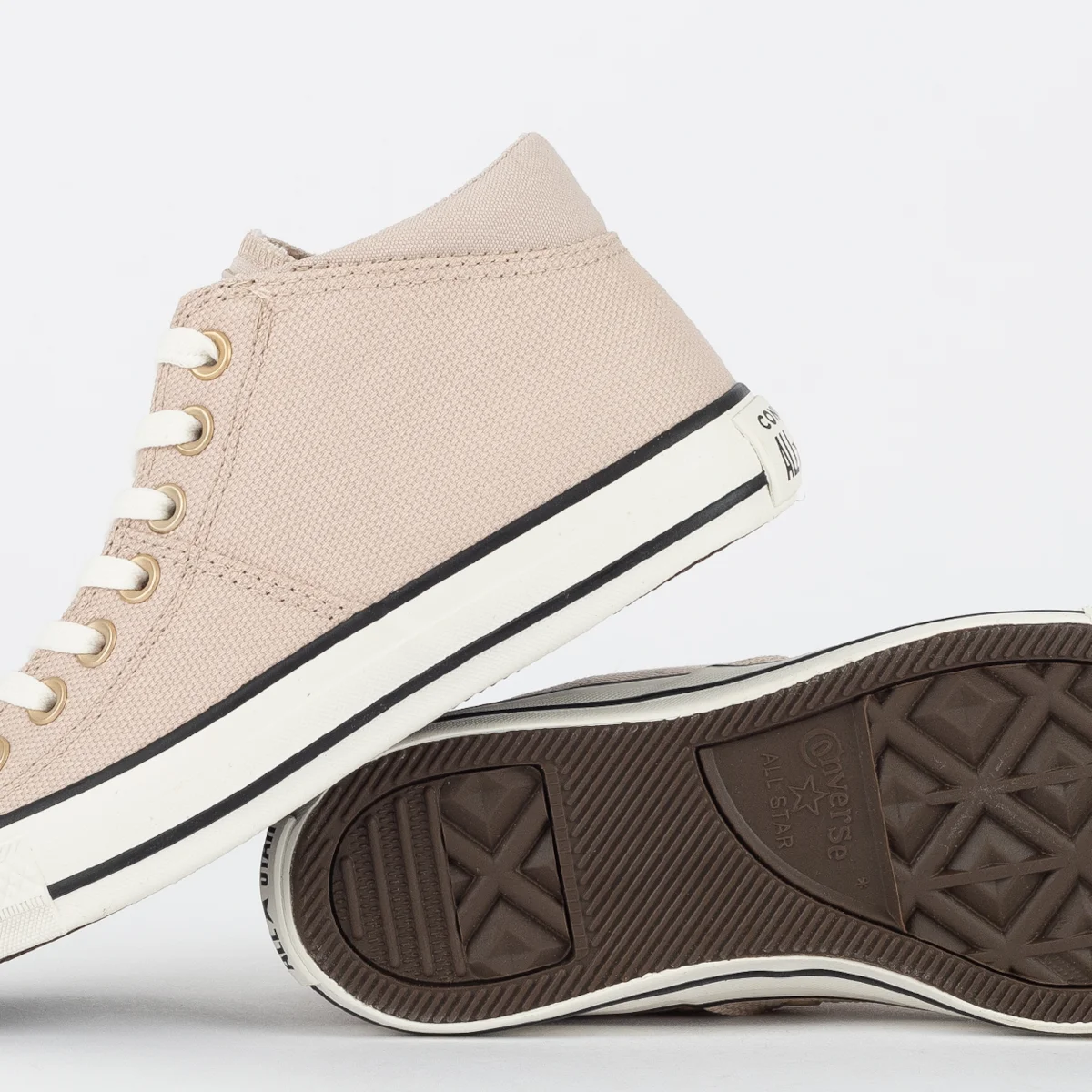 Tênis Converse Chuck Taylor All Star Cano Médio Argila/Amêndoa/Preto 5