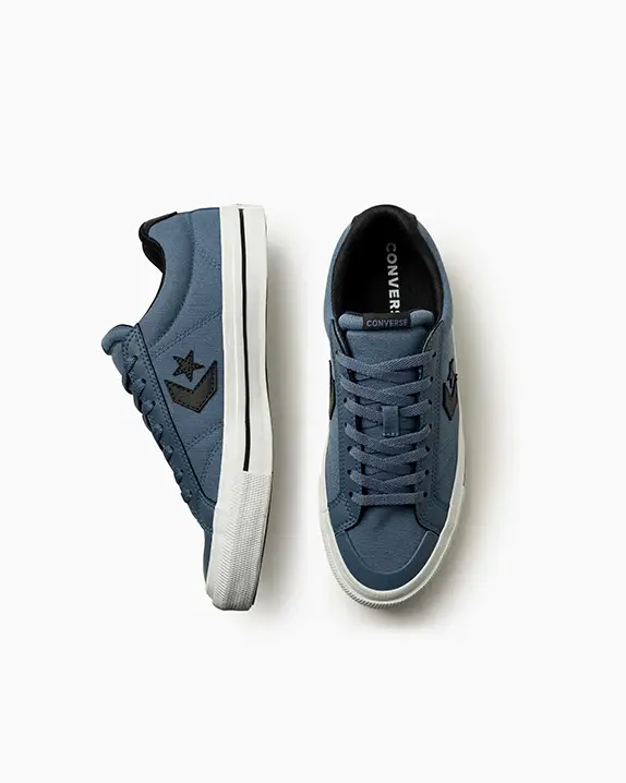 Tênis Converse Star Player Ox Azul Masculino Casual Ameixa/Azul/Branco 5