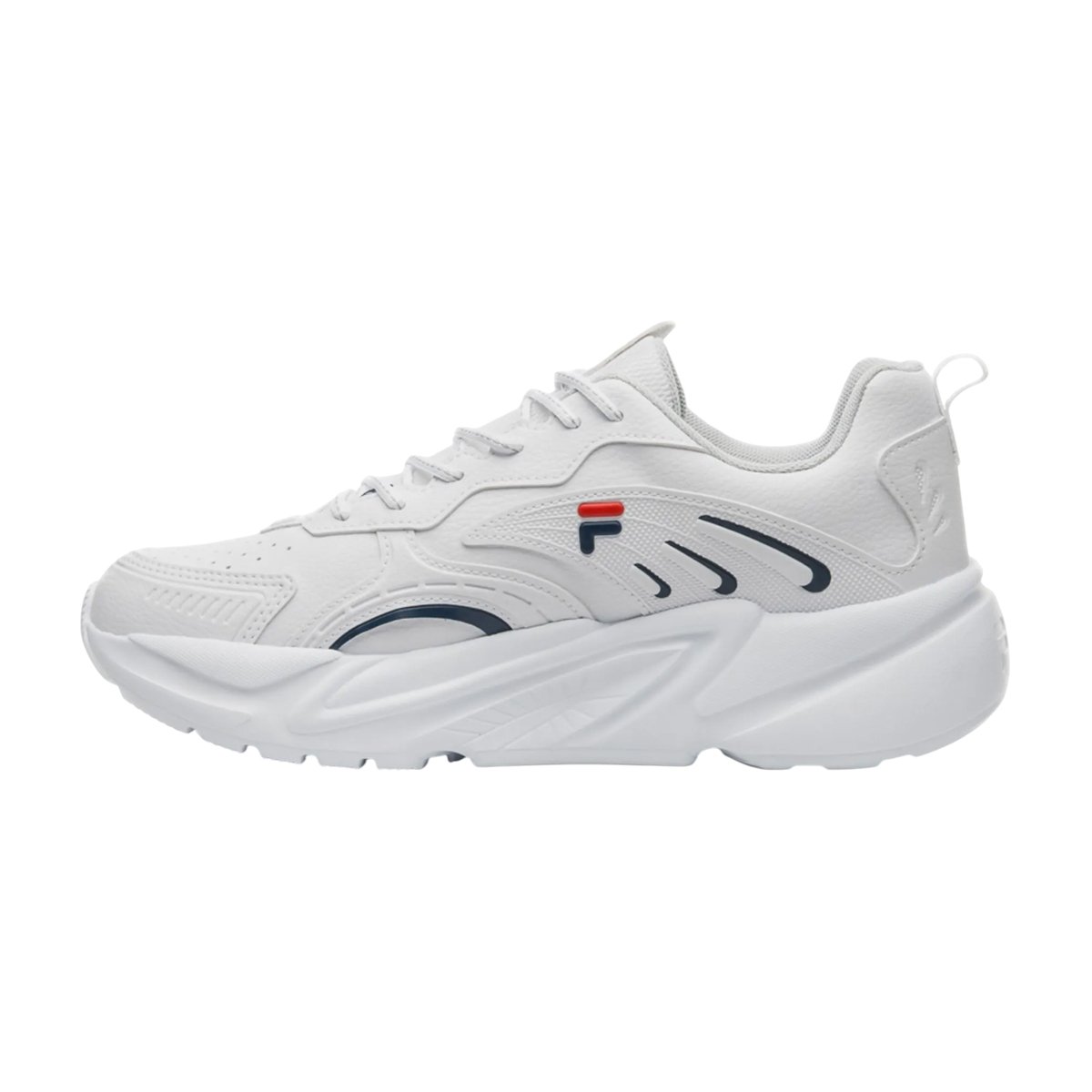 Tênis Esportivo Masculino Street Fit 2 Fila Branco/Marinho/Vermelho 2