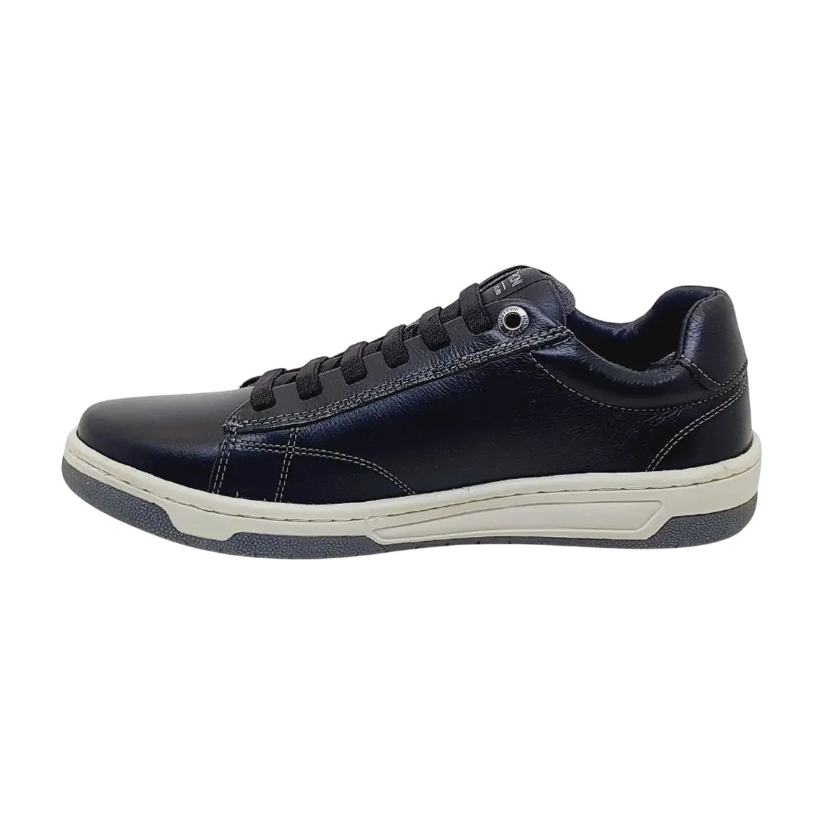 Sapatênis Masculino Ferracini Couro Zíper Casual Conforto Chocolate 4
