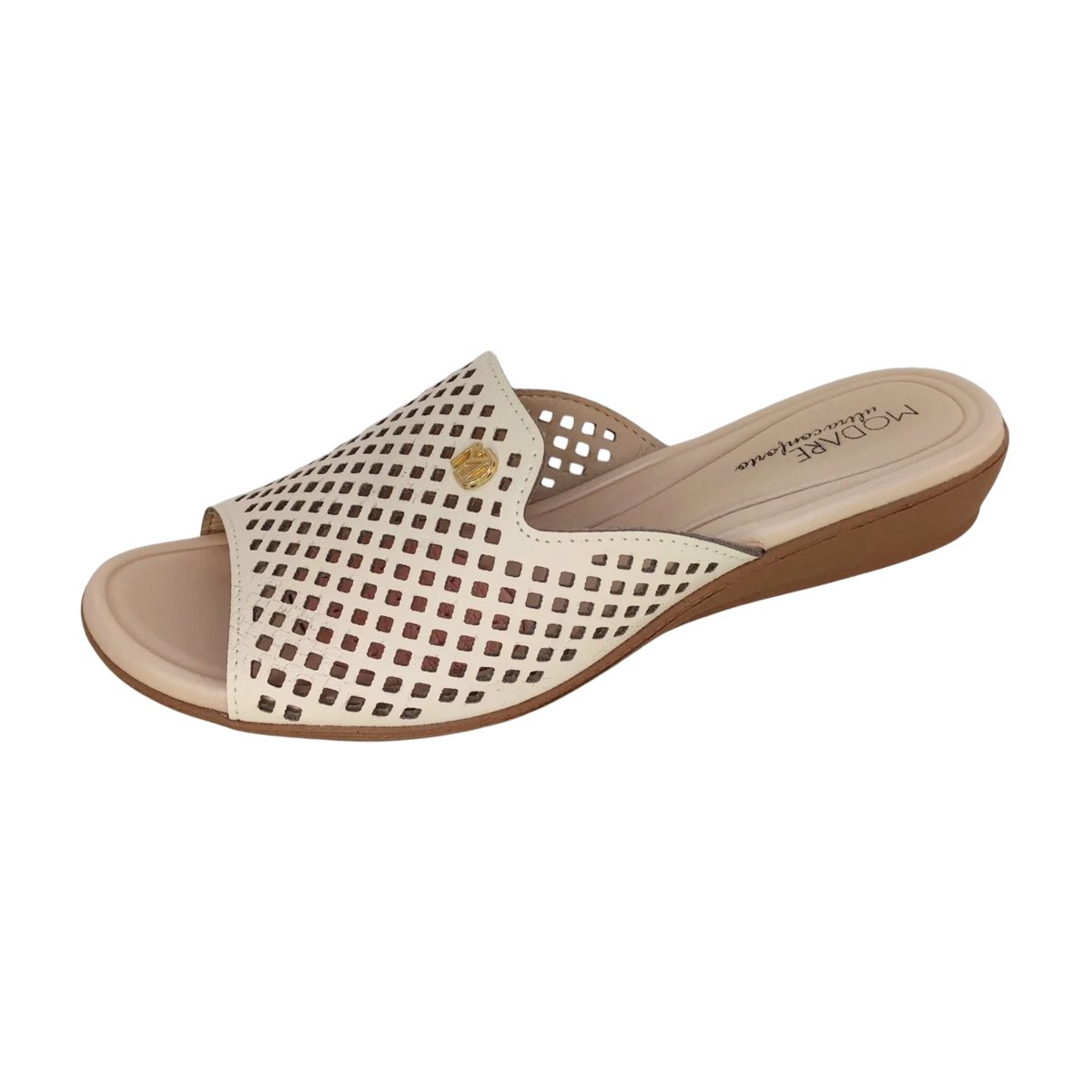 Tamanco Feminino Conforto Anatômico Leve Dia a Dia Modare Creme 2