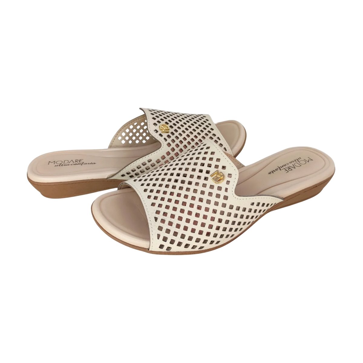 Tamanco Feminino Conforto Anatômico Leve Dia a Dia Modare Creme 5