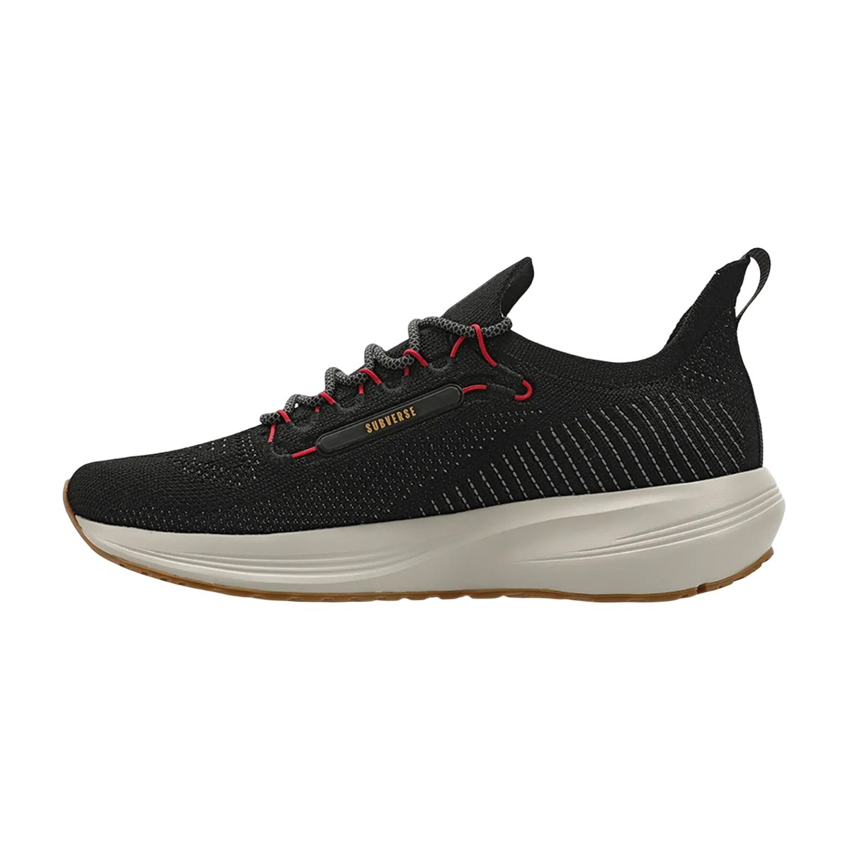 Tênis Masculino Olympikus Subverse Leve Confortável Para Corrida e Academia Preto/Branco 3