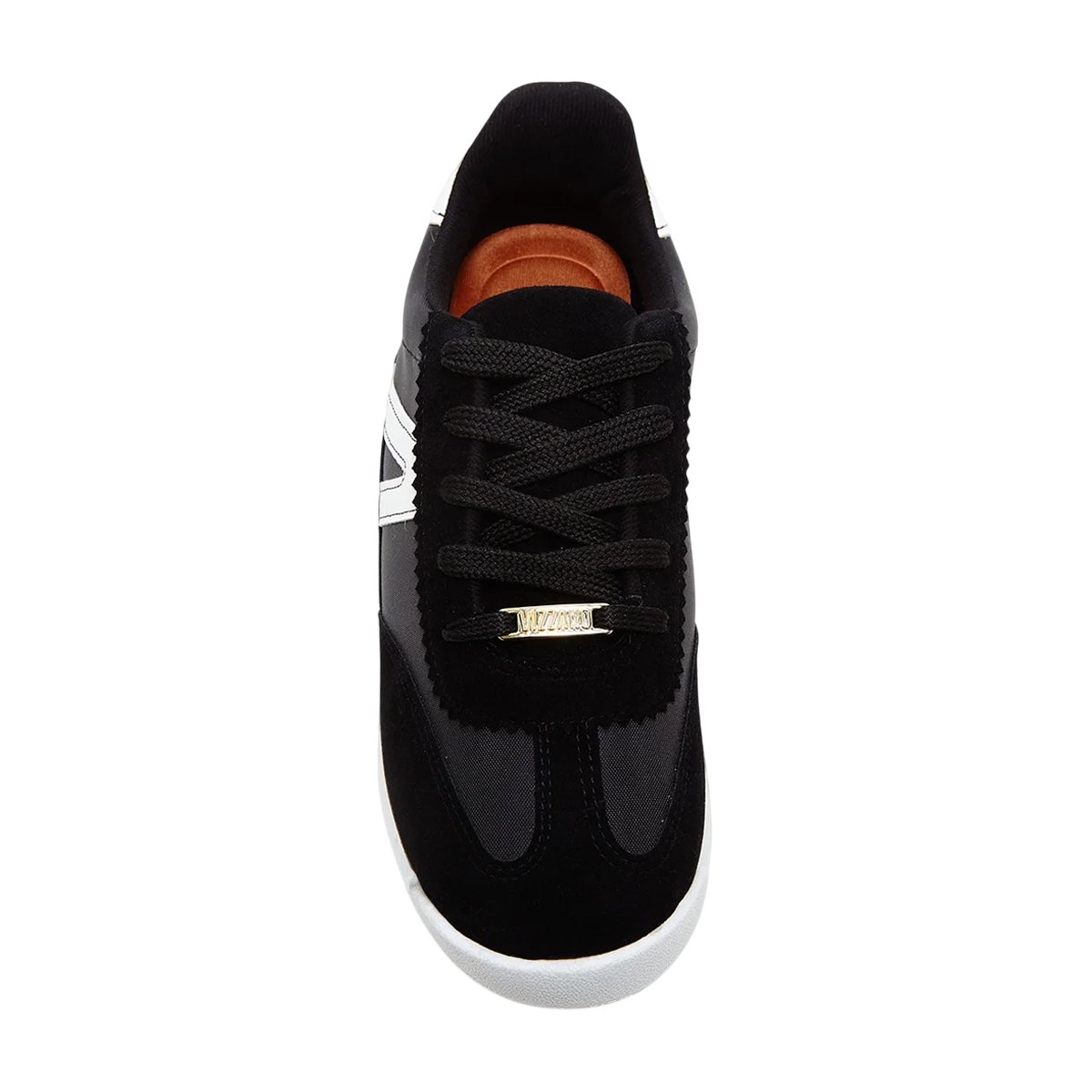 Tênis Feminino Vizzano Anabela Casual Confortável Design Moderno Preto/Branco 5