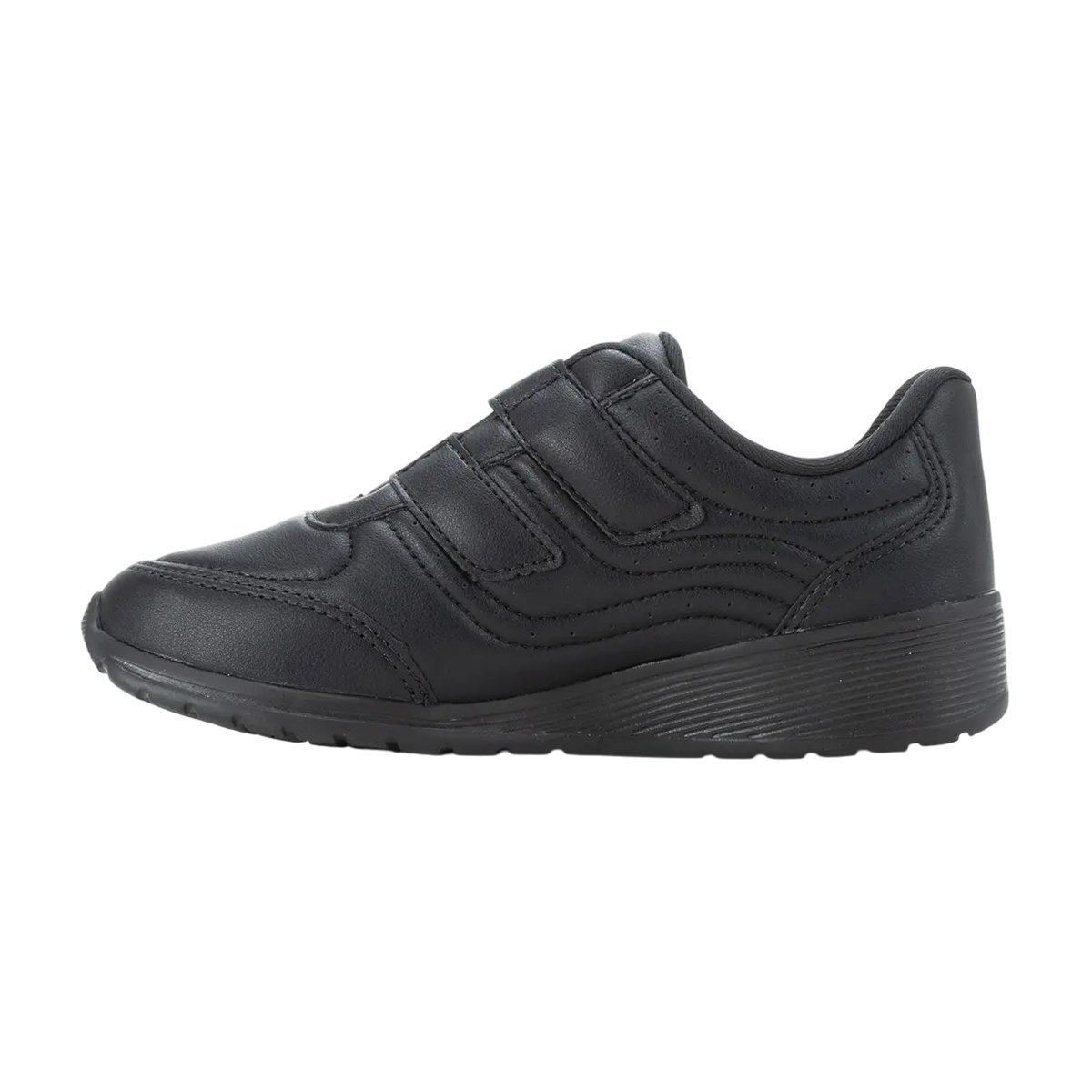 Tênis Feminino Anabela Casual Confortável Calce Fácil Kolosh Preto 3