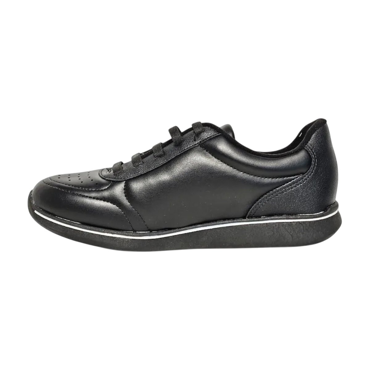Tênis Feminino Modare Ultraconforto Calce Fácil Preto/Prata 3