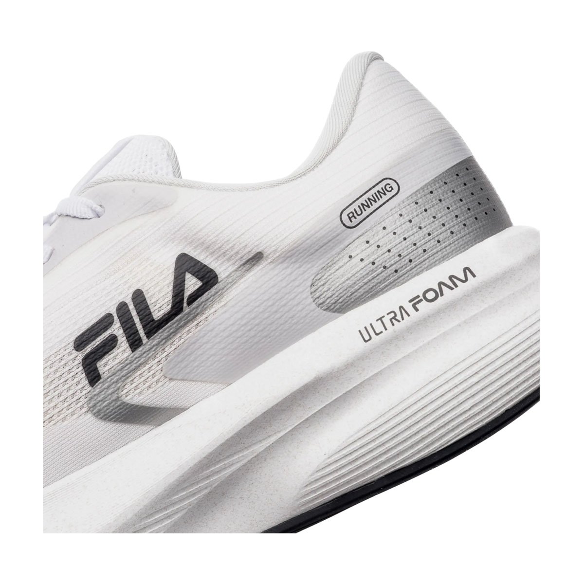 Tênis de corrida Fila Racer Fastpace Ultra Foam Ever-Grip e Alta Performance Branco/Vermelho/Azul 8