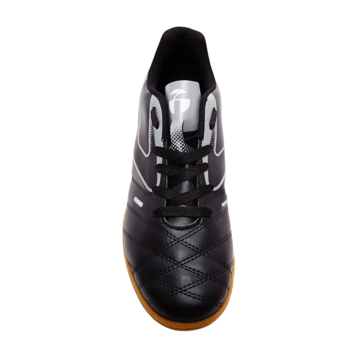 Chuteira Futsal Top Cup VIII Unissex Topper Preto/Cinza 4