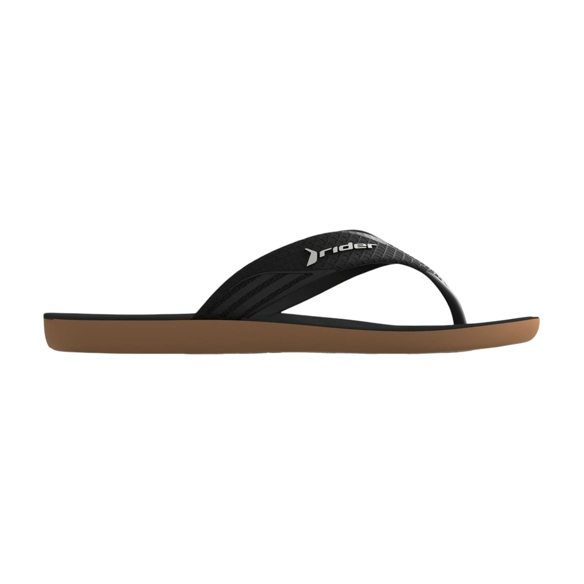Chinelo de Dedo Tira Larga Masculino Pulse Rider Preto/Bege 3