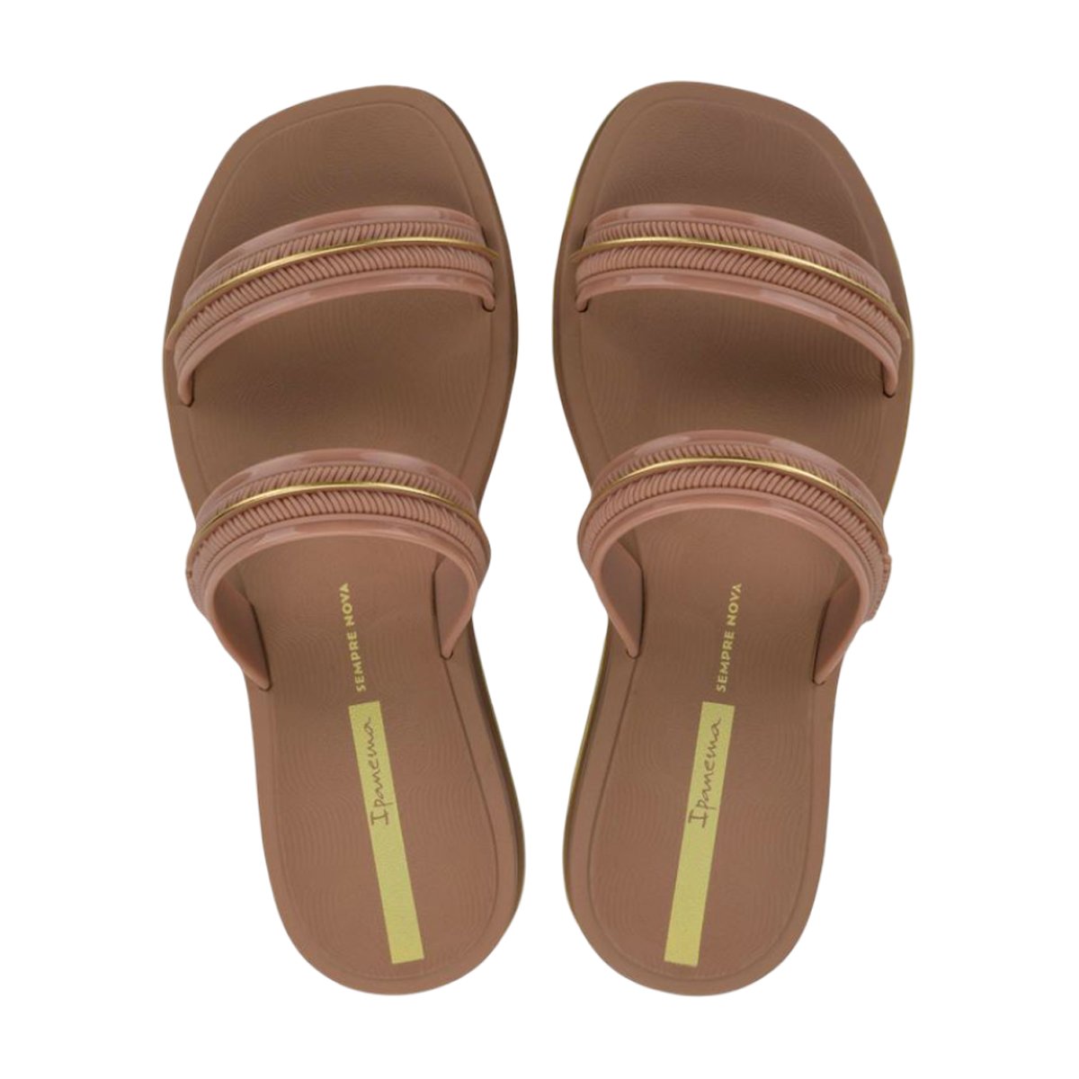 Cor Nude/Dourado