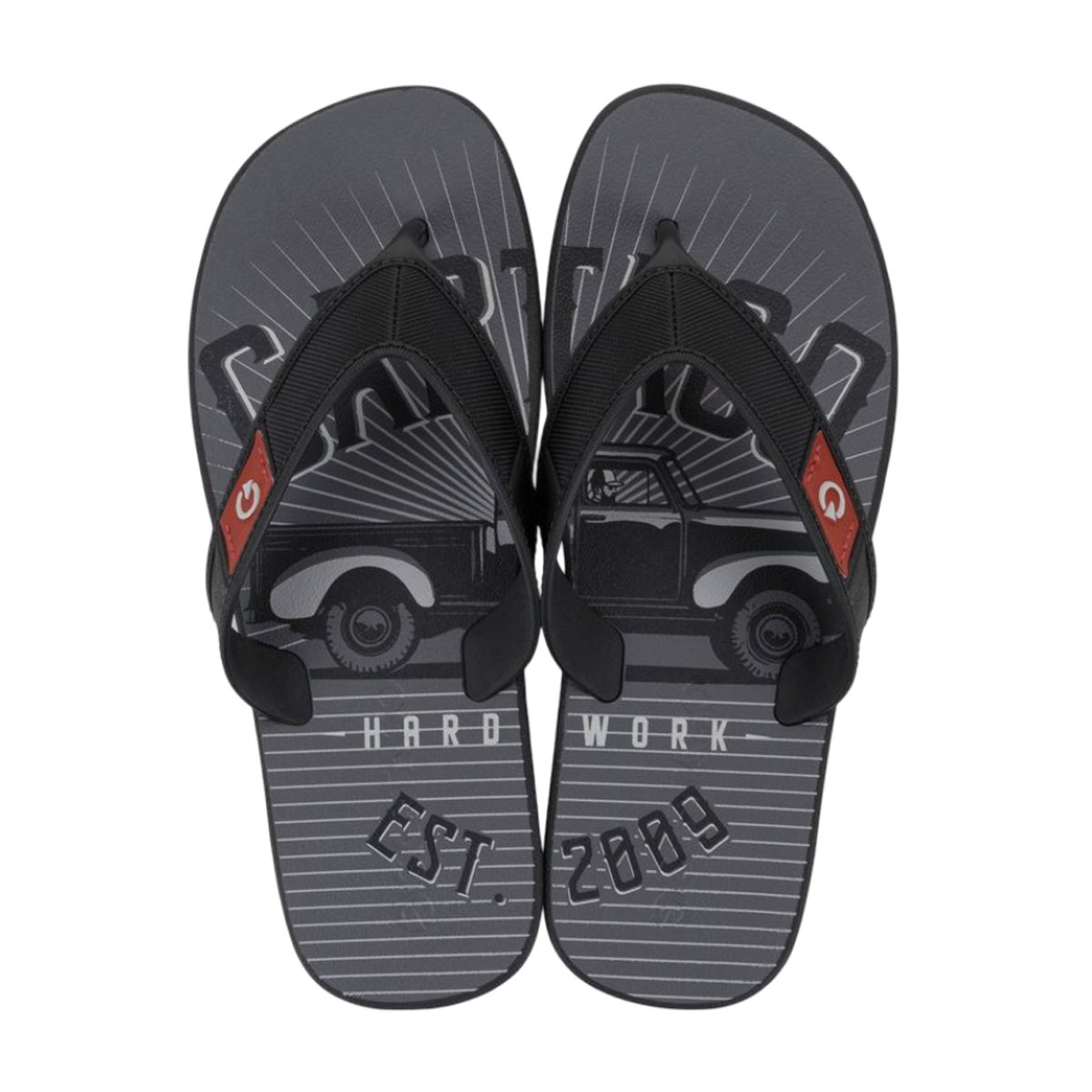 Chinelo Casual Tira Larga Masculino 10738 Cartago