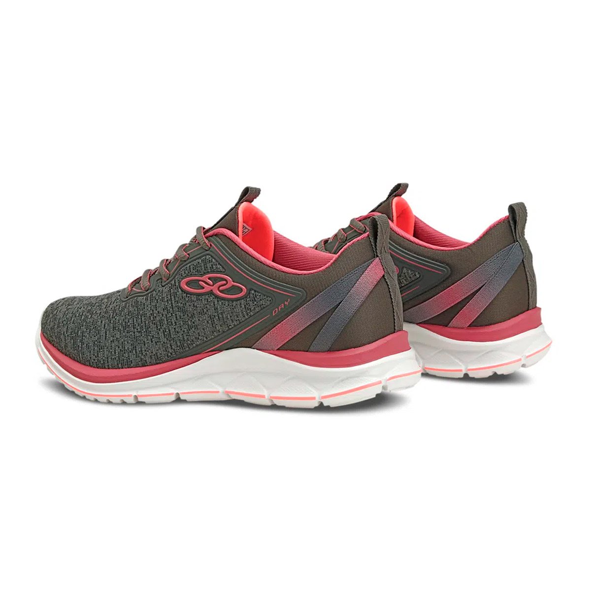 Tênis Esportivo Feminino Olympikus Day 547 Cinza 6
