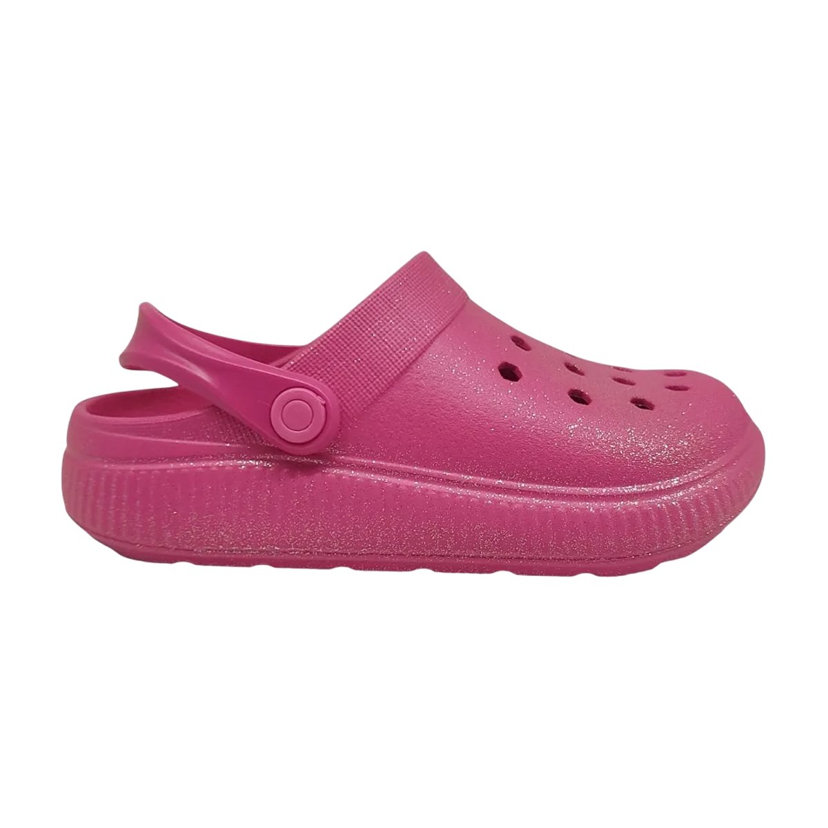 Babuche Estilosa Textura Glitter Menina Molekinha Pink 3