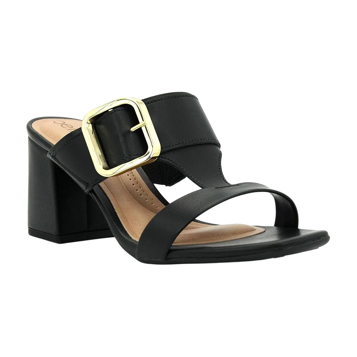 Tamanco Salto Bloco Casual Comfort Feminino Beira Rio Preto 4