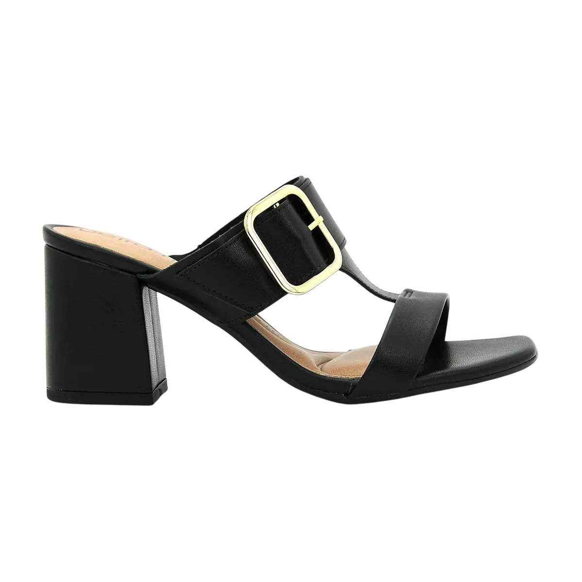 Tamanco Salto Bloco Casual Comfort Feminino Beira Rio Preto 5