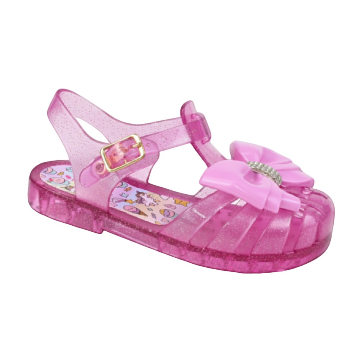 Sandália Casual Aranha Detalhe Laço Menina Luelua