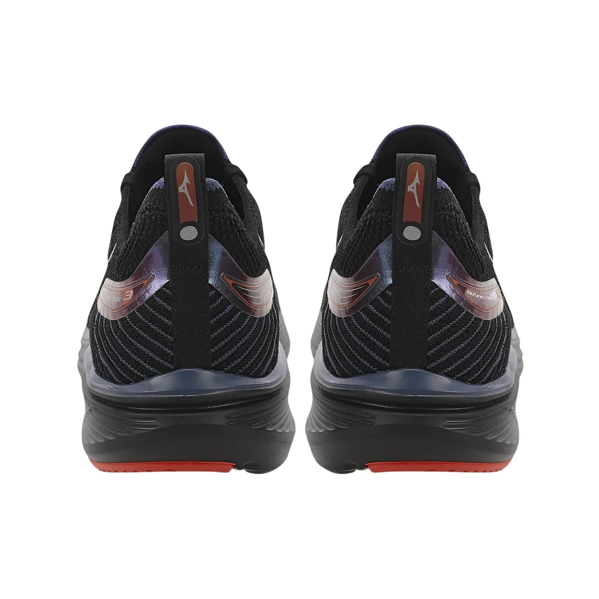 Tênis Esportivo Academia e Caminhadas Leves Masculino Cool Ride 3 Mizuno Preto/Vermelho 4