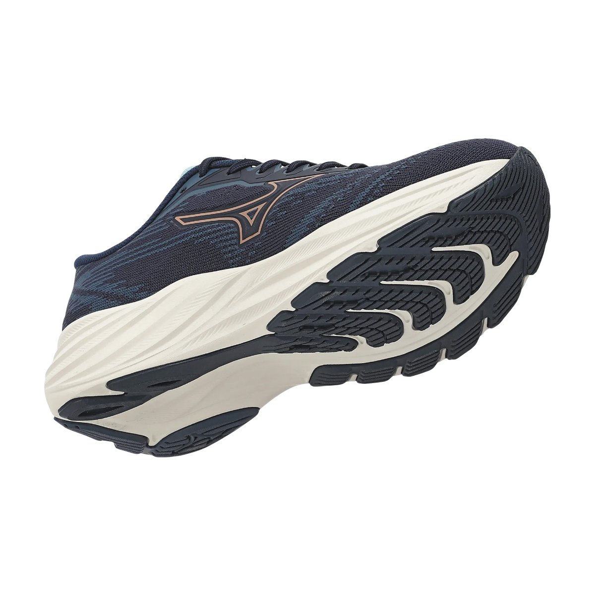 Tênis Esportivo Corrida e Caminhada Feminino Goya 3 Mizuno Marinho/Azul Claro 6