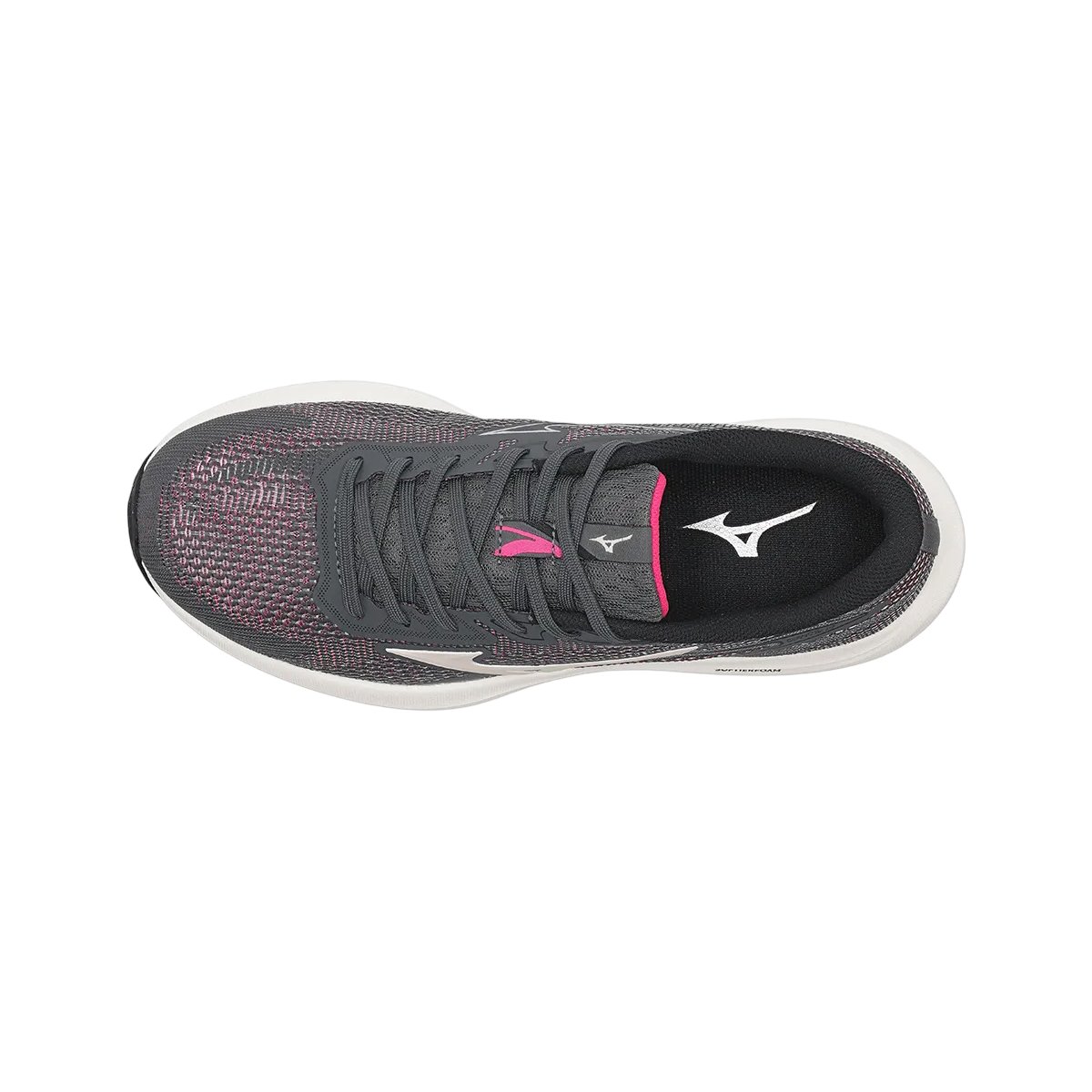 Tênis Esportivo Corrida e Academia Feminino Virtue 2 Mizuno Chumbo/Rosa 3