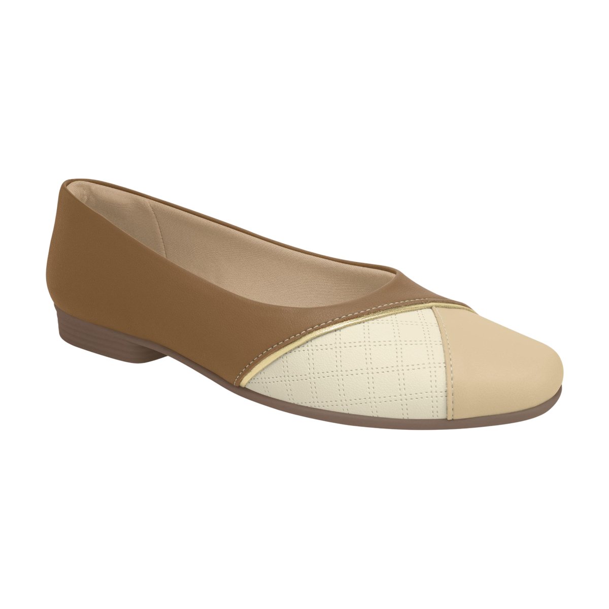 Sapato Feminino Casual Total Confort Elegante Piccadilly