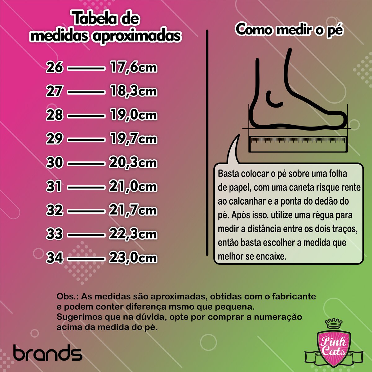 Sandália Flatform Comfort Estilosa Menina Pink Cats Marrom 3