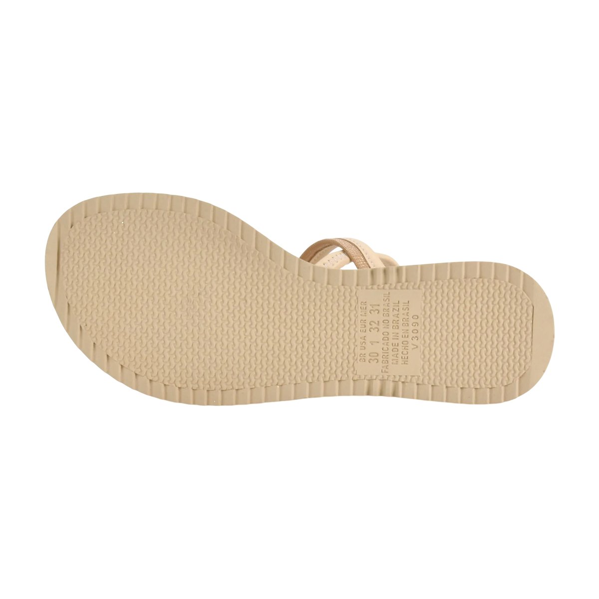 Sandália Casual Flatform com Apliques Menina Pink Cats Creme/Dourado 4
