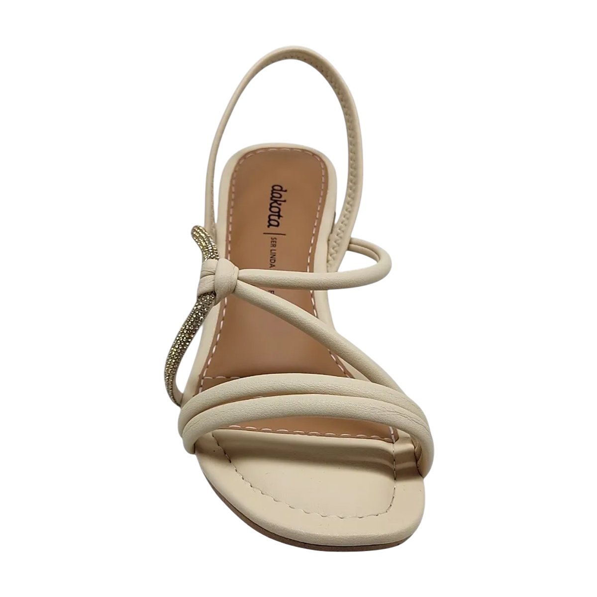 Sandalia Feminino Dakota Bege 6