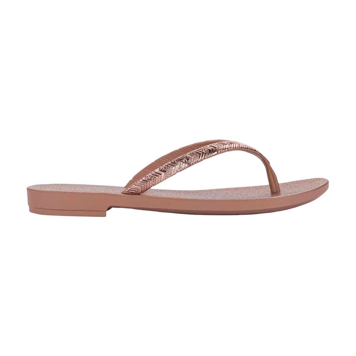 Chinelo Casual Amor Em Flor Feminino Grendha Rose Gold 4