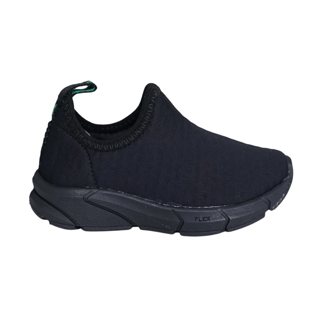Tênis Casual Slip On Sola Flex Menino Kidy Preto 4