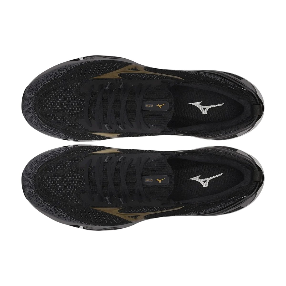 Tênis Esportivo Caminhada Endeavor 3 Masculino Mizuno Preto 4