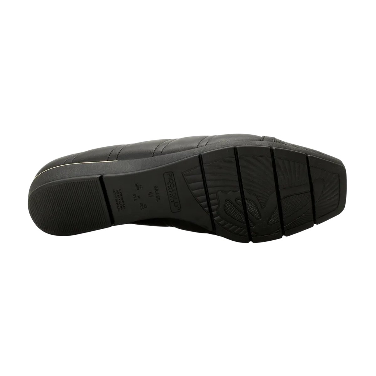 Sapato Casual Bico quadrado Super Conforto Feminino Piccadilly Preto 5