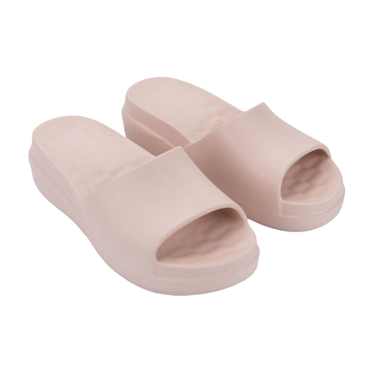 Chinelo Casual Plataforma Flow Slide Feminino Zaxy