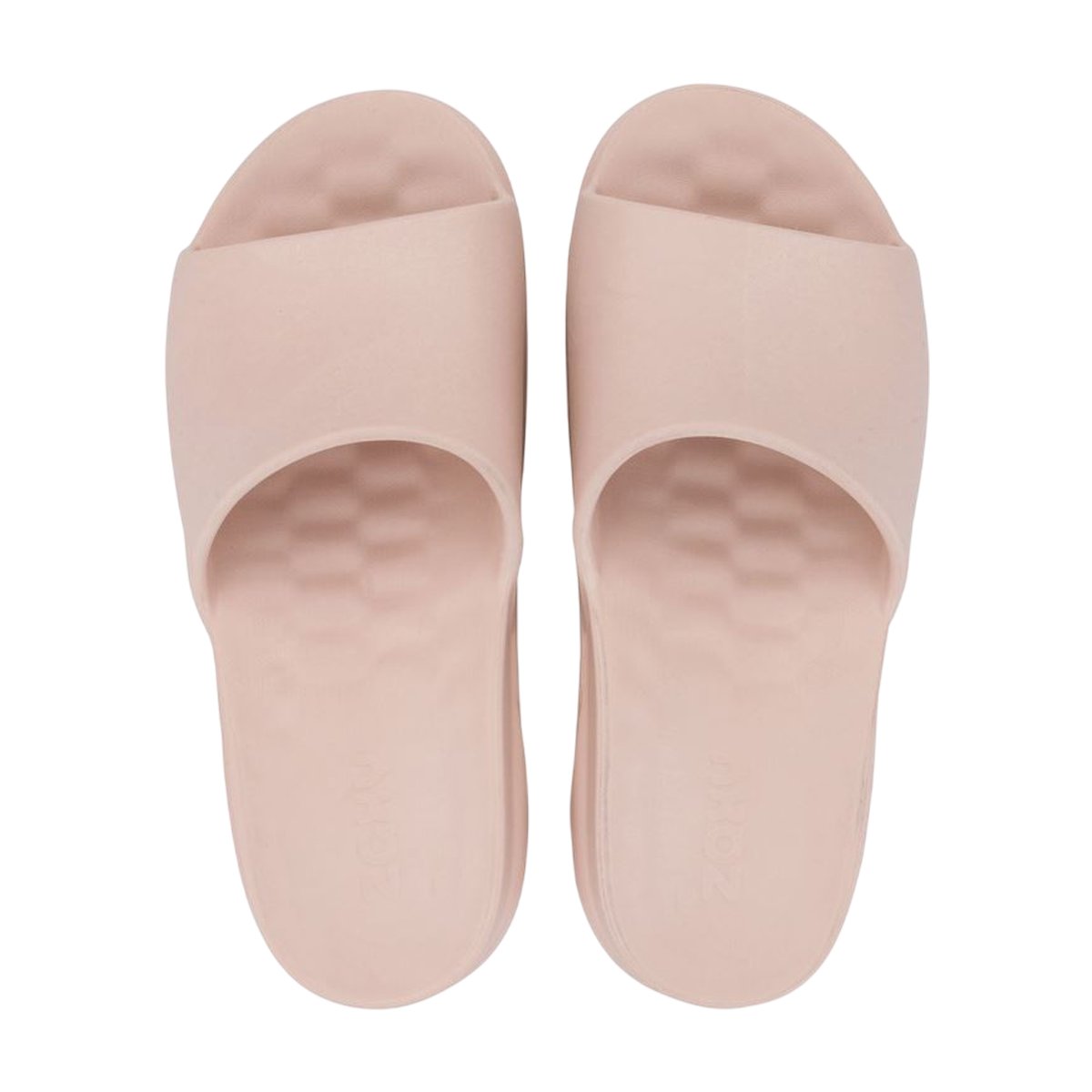 Chinelo Casual Plataforma Flow Slide Feminino Zaxy Rosa 4