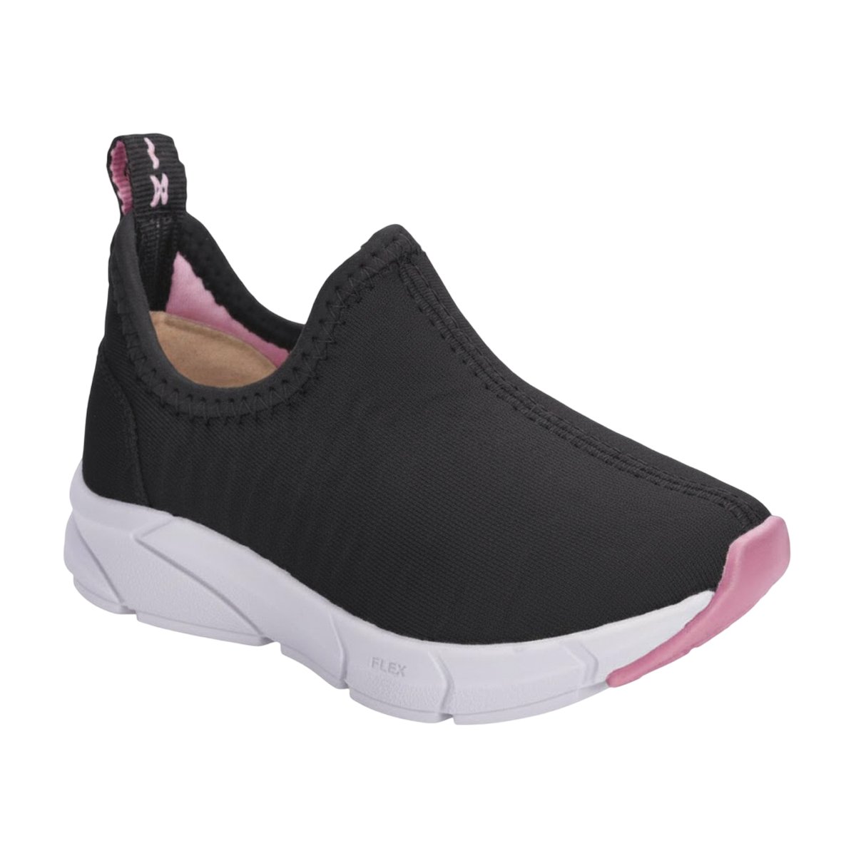 Tênis Casual Slip On Solado Anatômico Respirável Menina Kidy