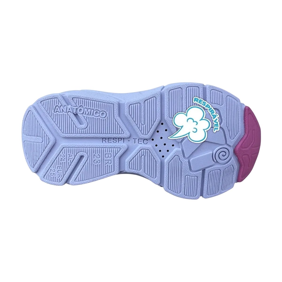 Tênis Casual Slip On Solado Anatômico Respirável Menina Kidy Preto 5