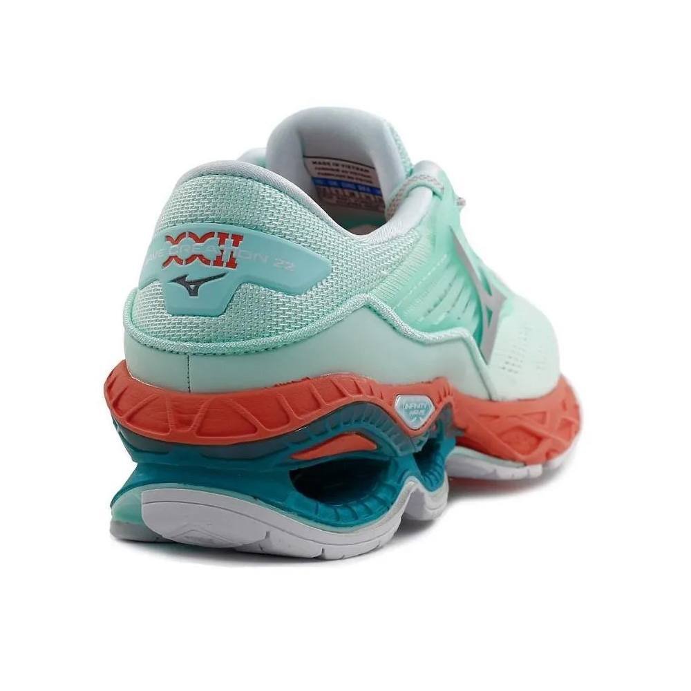 Tênis Mizuno Wave Creation 22 Feminino Verde 3