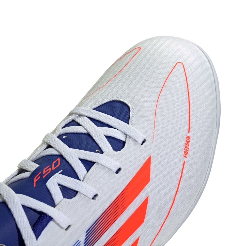 Chuteira Futsal Adidas F50 Club IN Branco 7