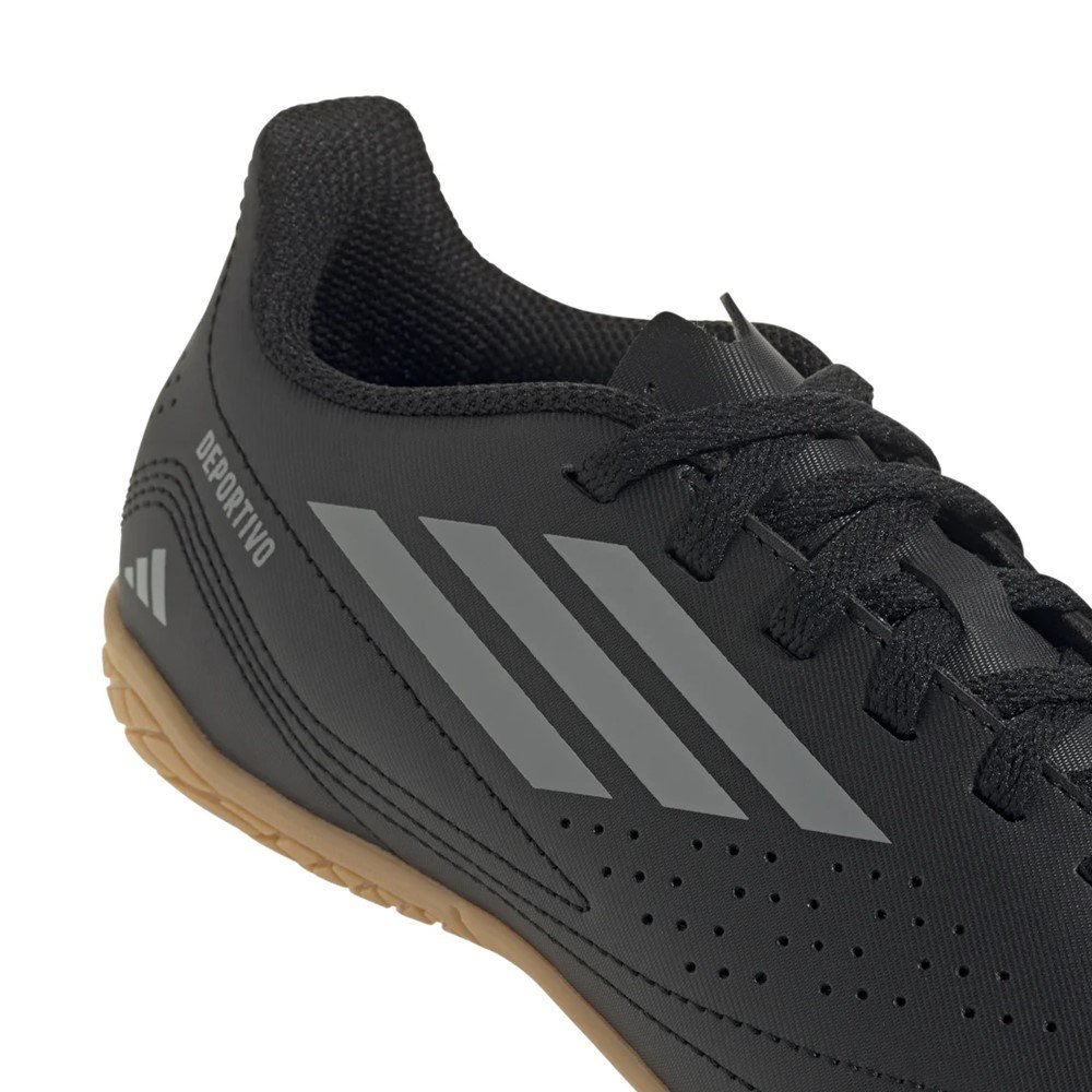 Chuteira Futsal Adidas Deportivo III Infantil Preto/Caramelo 8