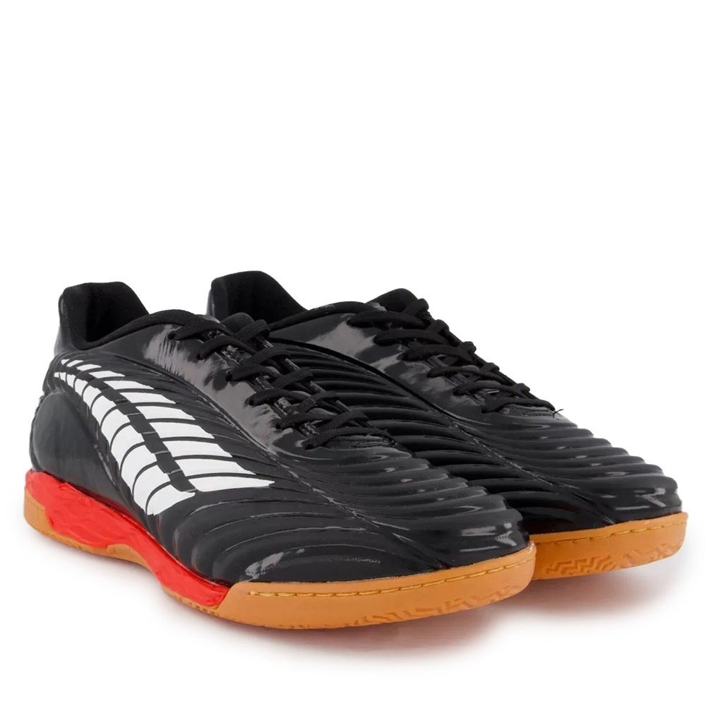 Chuteira Futsal Brasil 70 Neo y-2 Preto/Vermelho 2