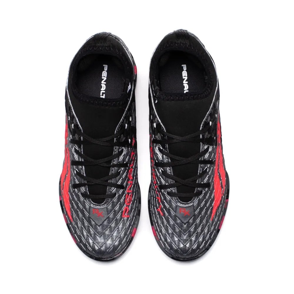 Chuteira Society Penalty Rx Locker Kids Y-3 Chumbo/Preto 4