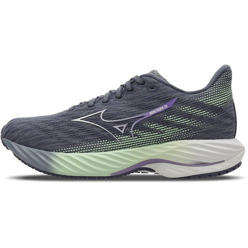 Tênis Mizuno Wave Rider 28 Feminino Cinza 2