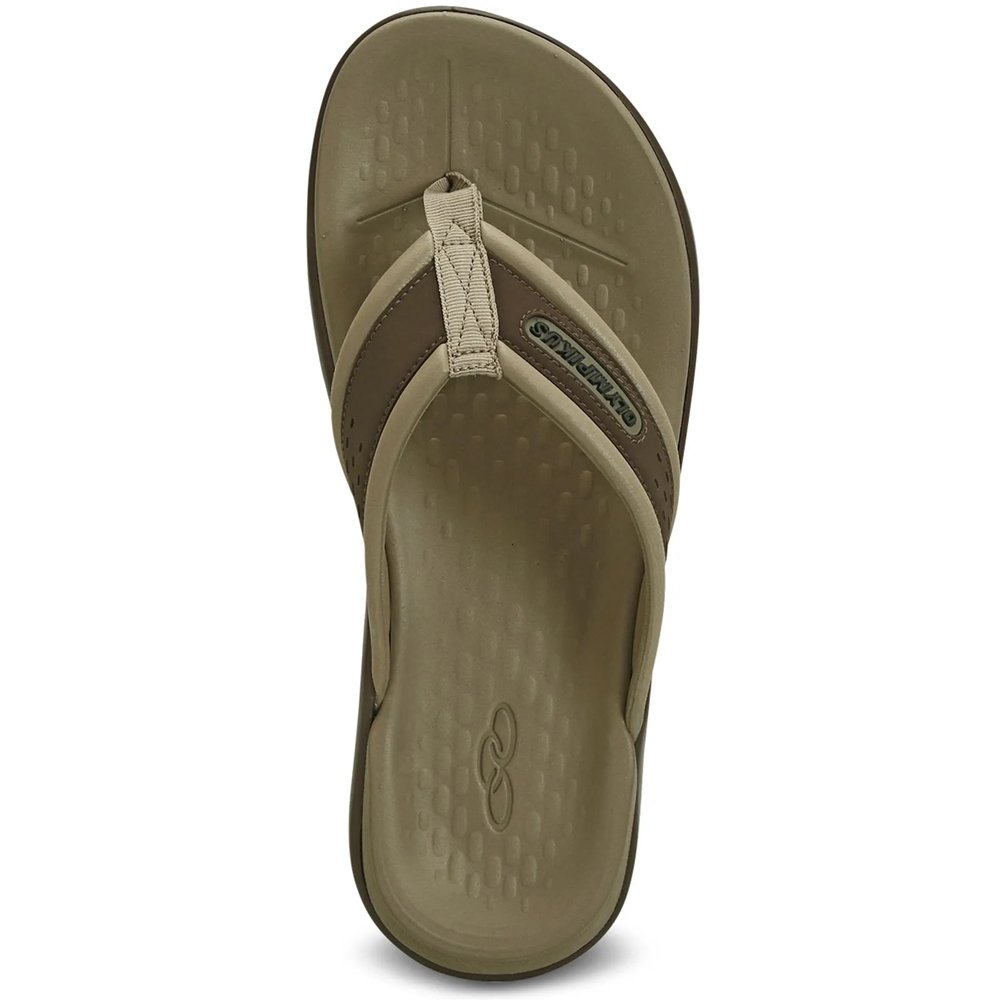 Chinelo Olympikus 921 Masculino Marrom 2